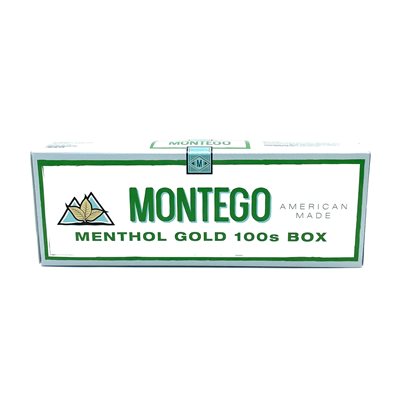 MONTEGO MENTHOL GOLD BOX 100