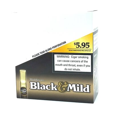 BLACK MILD ORIGINAL $5.95 5 / 10PK