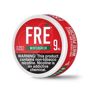 !FRE NICOTINE POUCH WINTERGREEN 9MG 5CT