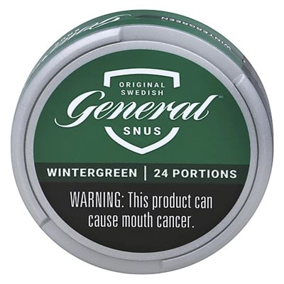 GENERAL SNUS WINTERGREEN 5CT