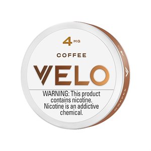 VELO COFFEE 4MG NICOTINE POUCHES 5CT