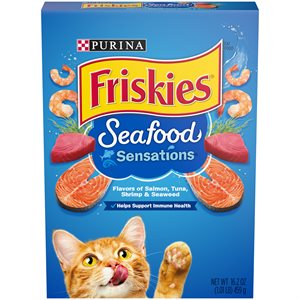 FRISKIES BOX SEAFOOD SENSATIONS 16.2OZ EA