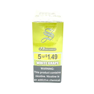 SUP CIG WHITE GRAPE 5 / 1.49 15CT