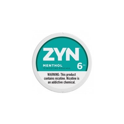 ZYN MENTHOL 6MG 5 / 15CT