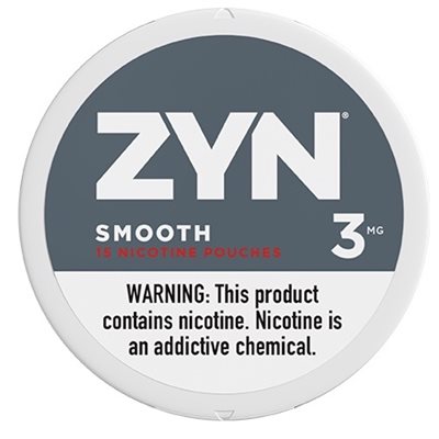 ZYN SMOOTH 3MG 5 / 15CT