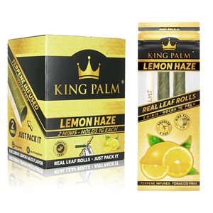 KING PALM MINI LEMON HAZE 1G 2PK 20CT