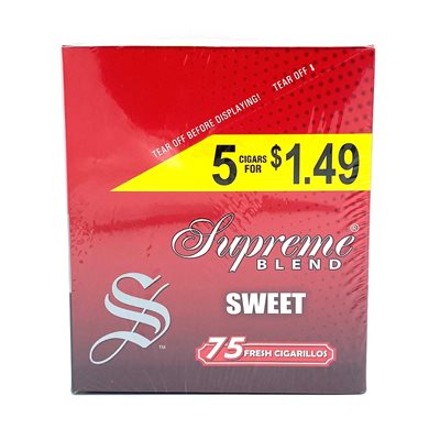 SUP CIG SWEET 5 / 1.49 15CT