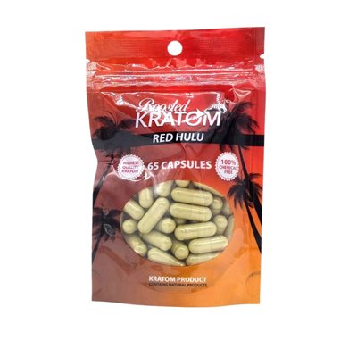 BOOSTED KRATOM RED HULU 65CT EA