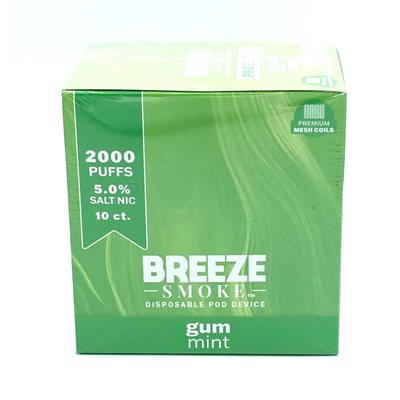 BREEZE PRO SPEARMINT ( GUM MINT) 10CT