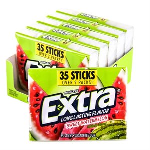 EXTRA 35 STICK WATERMELON 6CT