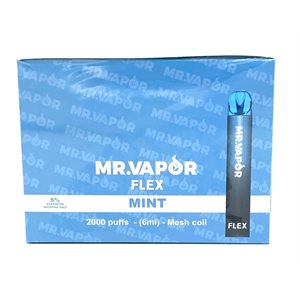!MR VAPOR FLEXX 5% MINT 10CT