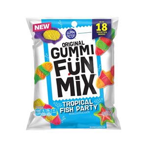 !GUMMI FUN PEG TROPICAL FISH 5OZ