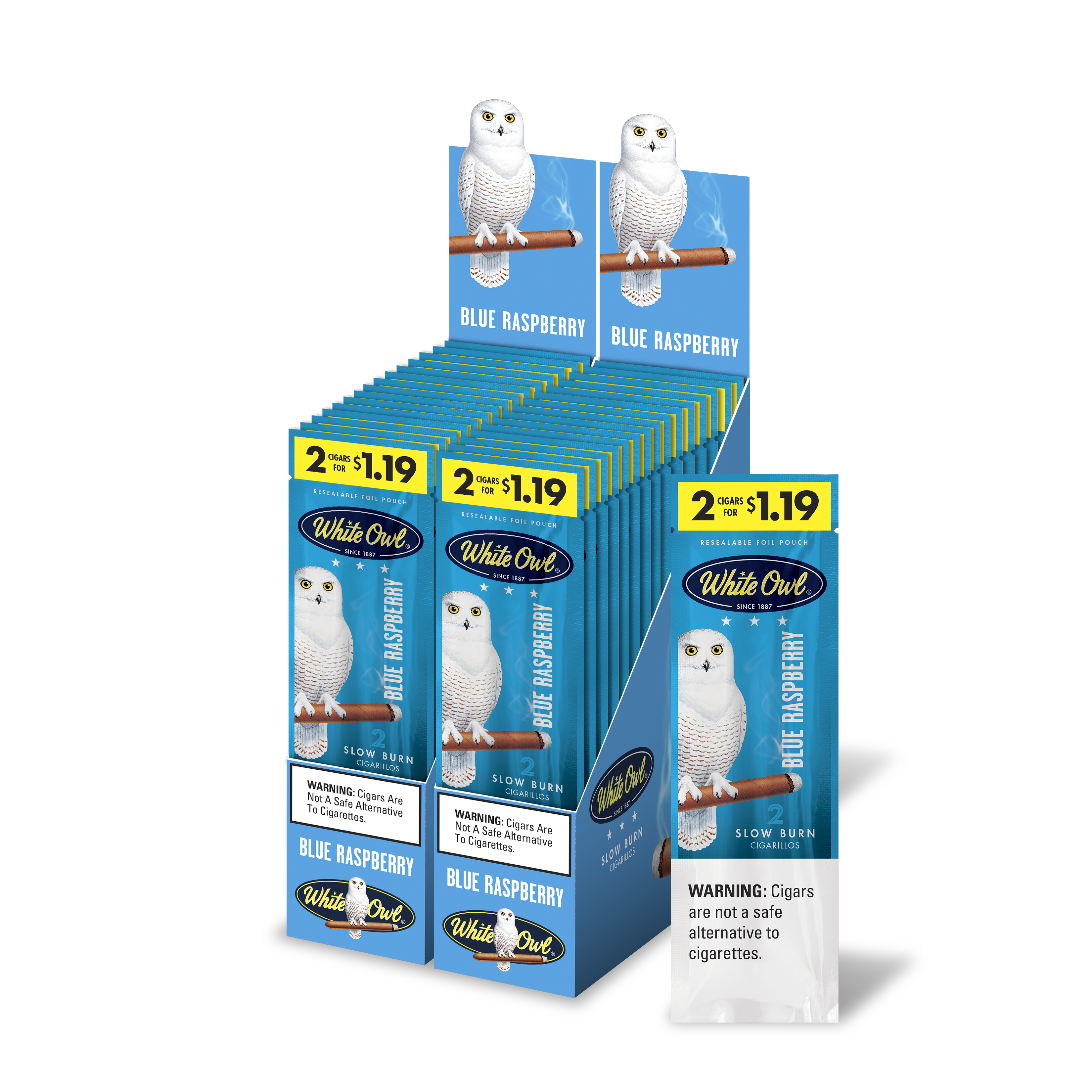 WHITE OWL FF BLURASBERRY 2PK / 1.19