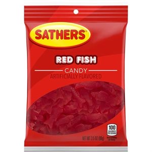 SATHER RED FISH 3.5OZ / 12CT