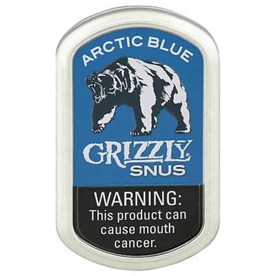 GRIZZLY SNUS ARCTIC BLUE 5TIN