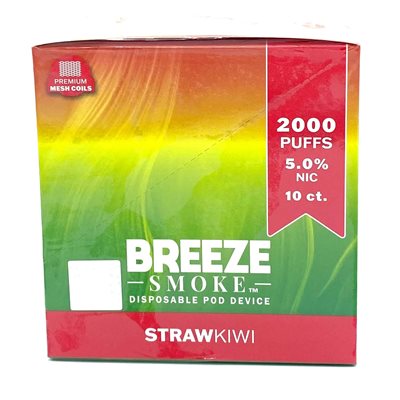 BREEZE PRO STRAWBERRY KIWI 10CT