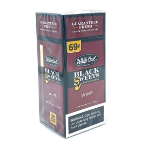 WHITE OWL BLACK SWEETS PT WINE $.69 25CT