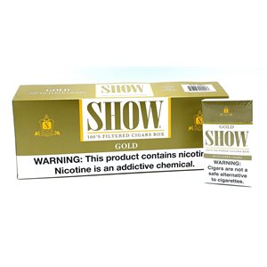 SHOW LTL CIG NATURAL GOLD 10CT