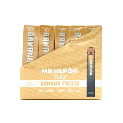 MR VAPOR FLEXX 5% BANANA FREEZE 10CT