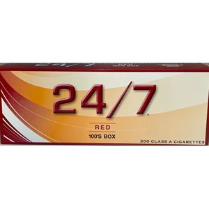 24 / 7 RED 100'S BOX