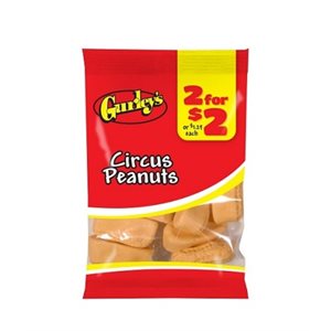 GURLEY'S 2 / $2 CIRCUS PEANUTS 2OZ / 12CT