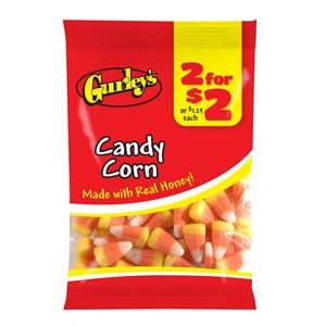 GURLEY'S 2 / $2 CANDY CORN 3OZ / 12CT