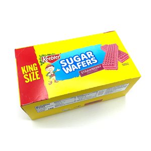 KING KEEBLER SUGAR WAFER STRAWBERRY 9CT