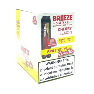 BREEZE PRO ZERO NIC- CHERRY LEMON 10CT