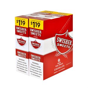 SWISHER CIG REGULAR 2PK / 1.19