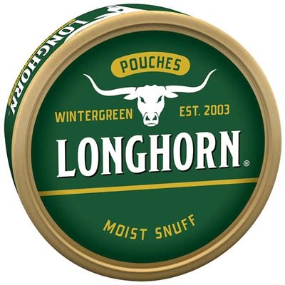 LONGHORN POUCH WINTERGREEN 5CT