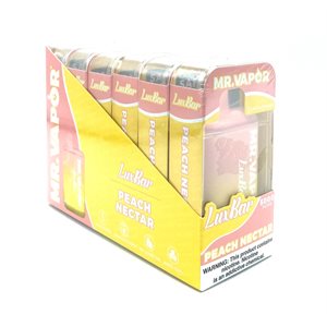 MR VAPOR LUXBAR PEACH NECTAR 6CT