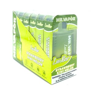 MR VAPOR LUXBAR STRAWBERRY KIWI MELON 6CT