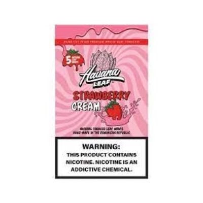 HAVANA LEAF STRAWBERRY CREAM 8 / 5CT