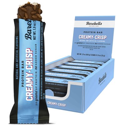 BAREBELLS PROTEIN CREAMY CRISP 12CT