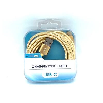 PHONE CHARGER TYPE-C CABLE 12CT