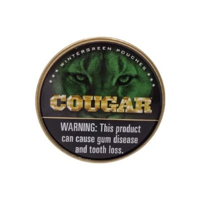 COUGAR POUCH WINTERGREEN 5CT