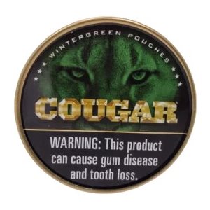 COUGAR POUCH WINTERGREEN 5CT