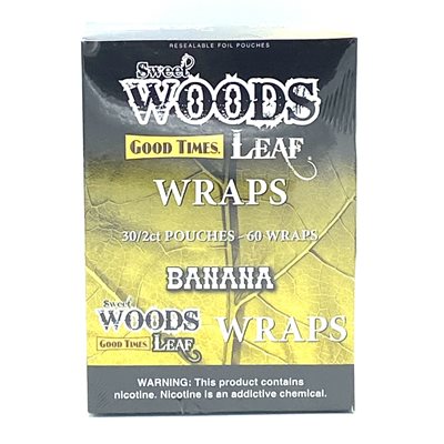 GOOD TIMES SWT WOODS WRAP BANANA 2 / 30CT