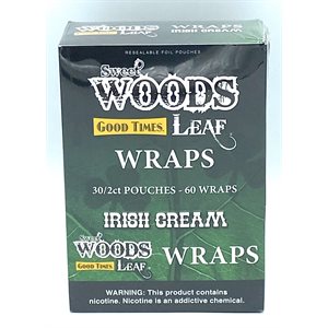 GOOD TIMES SWT WOODS WRAP IRISH CREAM 2 / 30CT