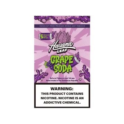 HAVANA LEAF GRAPE SODA 8 / 5CT