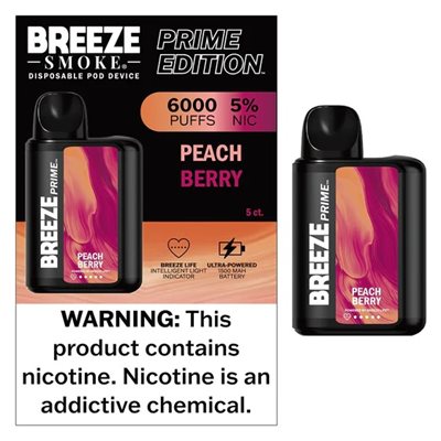 BREEZE PRIME PEACH BERRY 5CT