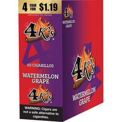 4 KINGS WATERMELON GRAPE 4 / 1.19 15CT