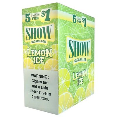 SHOW CIG LEMON ICE 5 FOR $1 15CT