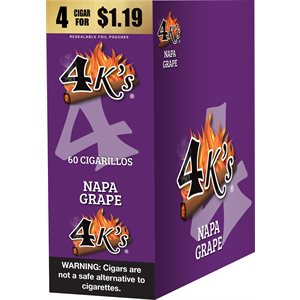 4 KINGS NAPA GRAPE 4 / 1.19 15CT