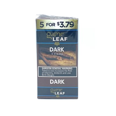 GV LEAF GAME DARK 5 / 8CT $3.79