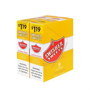 SWISHER CIG BANANA SMASH 2PK / 1.19