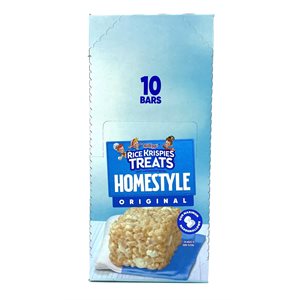 RICE KRISPIE MEGA BAR HOMESTYLE 10CT