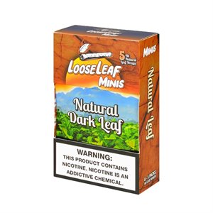 LOOSE LEAF MINI NATURAL LEAF 8 / 5CT