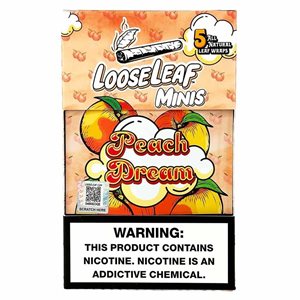 LOOSE LEAF MINI PEACH DREAM 8 / 5CT