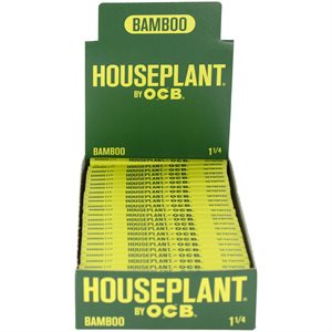 HOUSEPLANT OCB BAMBOO PAPER 1 1 / 4 + TIPS 24CT